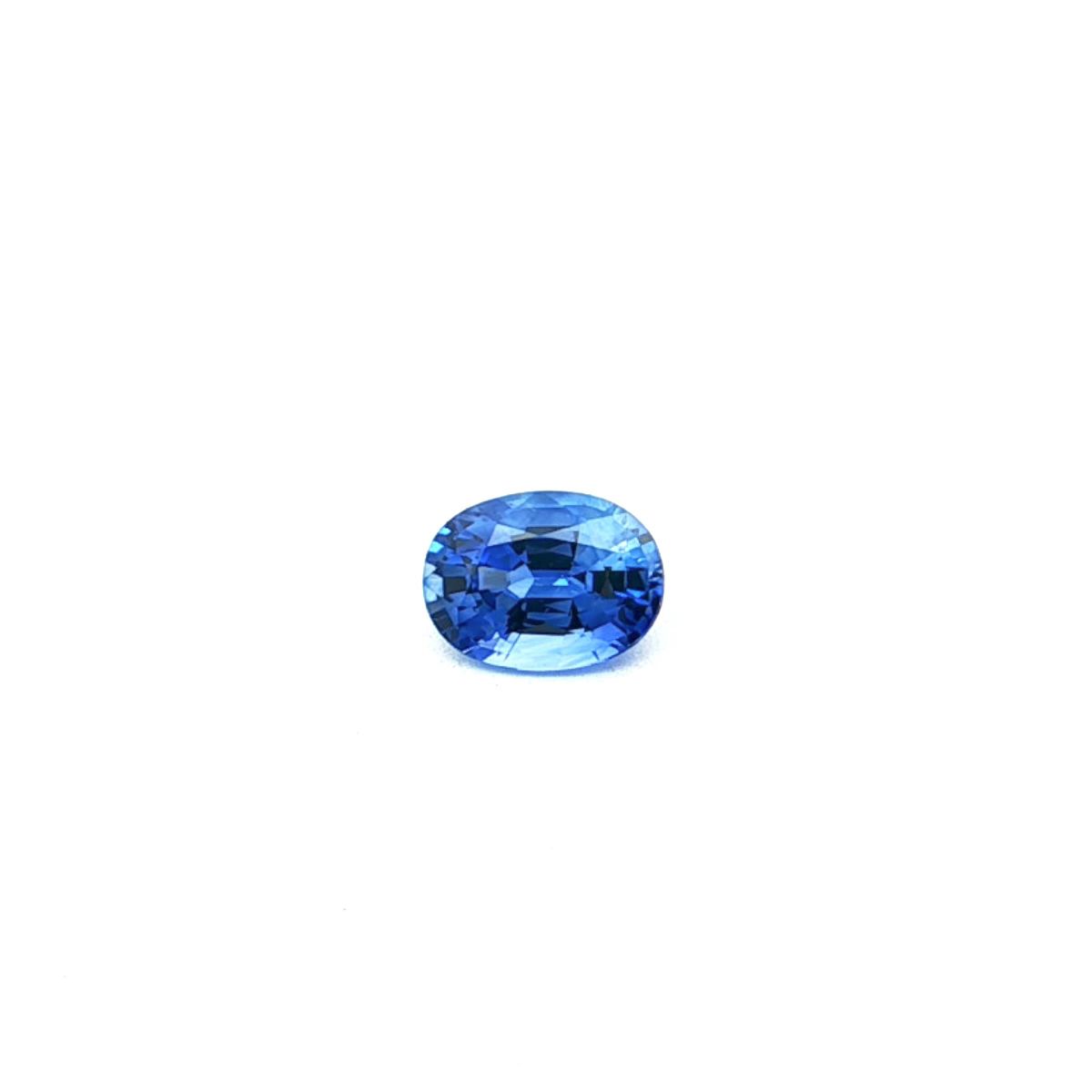 2.17 ct Oval Blue Natural Sapphire